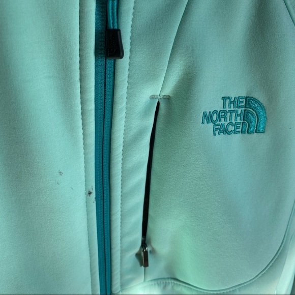 North Face Bionic Mint Blue Jacket - Picture 2 of 11